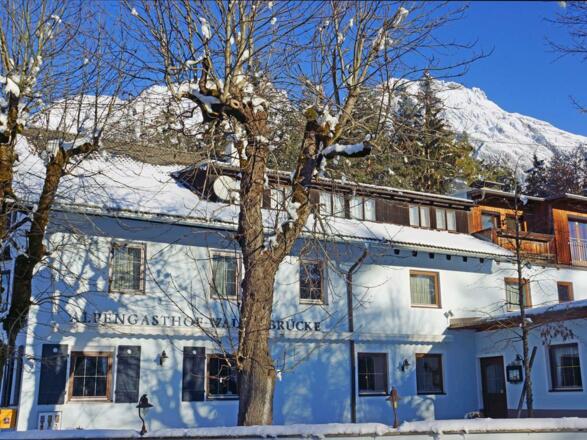 Alpengasthof Walderbrücke, Winter