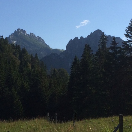Blick zur Kampenwand