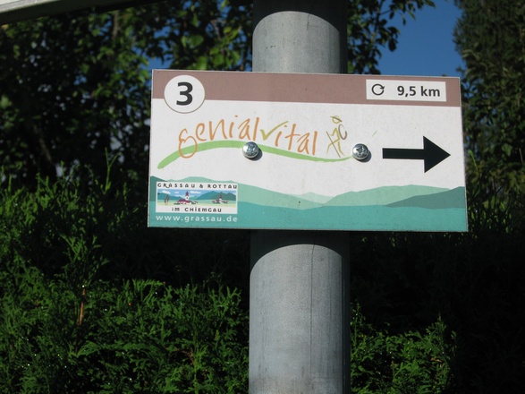 Genial Vital Beschilderung