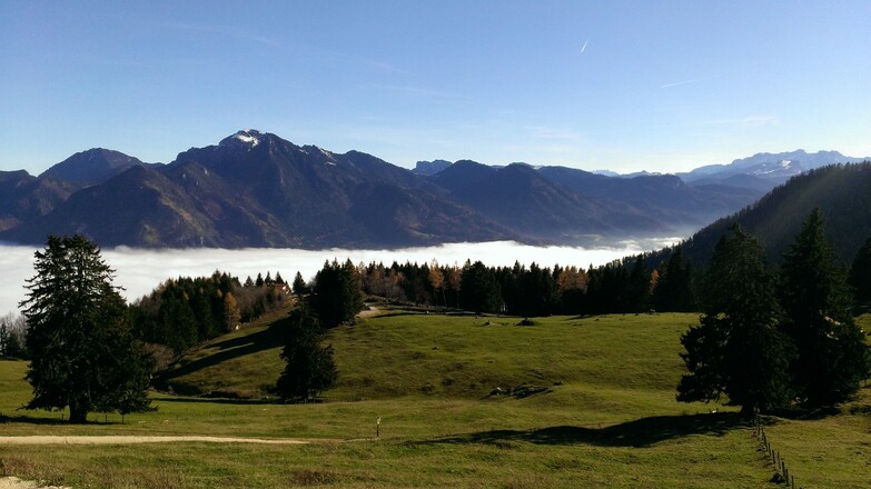 Staffenalm übern Nebel