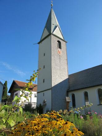 Kräutergarten an der Jungholzer Kirche
