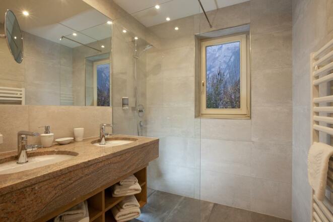 Badezimmer im Jagerwirt Volders