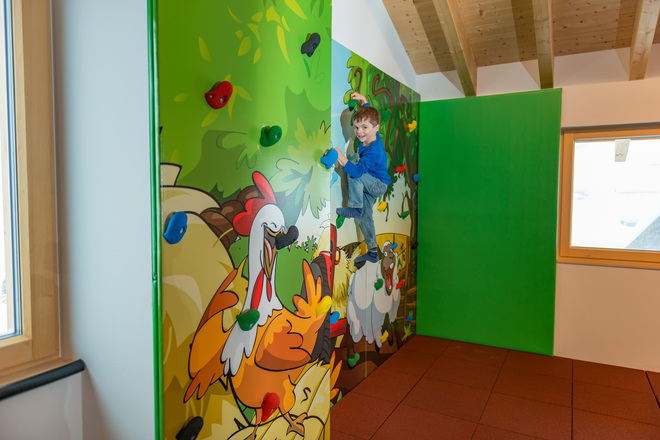 Klettern im Spielpark Damüls