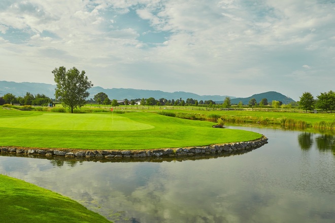 Golfpark Montfort Rankweil Loch 14