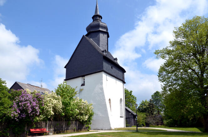 Wehrkirche St. Walburga in Bad Steben (Bayerisches Vogtland)