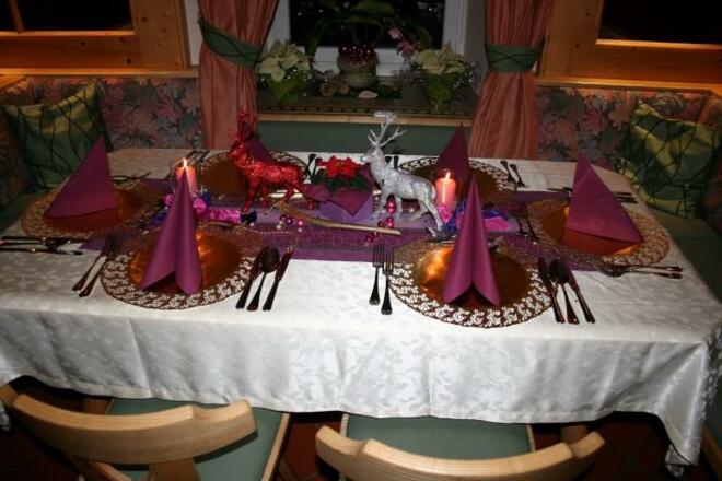 Weihnachtstisch
