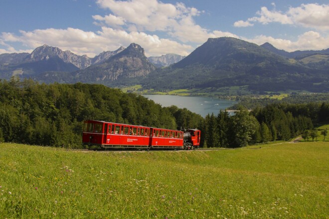 SchafbergBahn mit Panorama