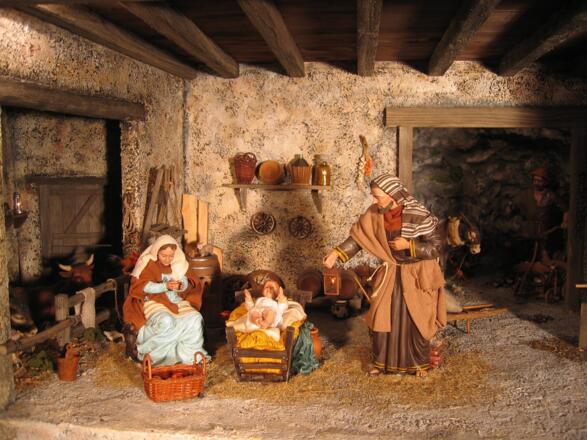 Krippe aus Österreich