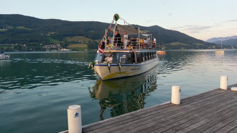 Schifffahrt am Mondsee Hemetsberger 