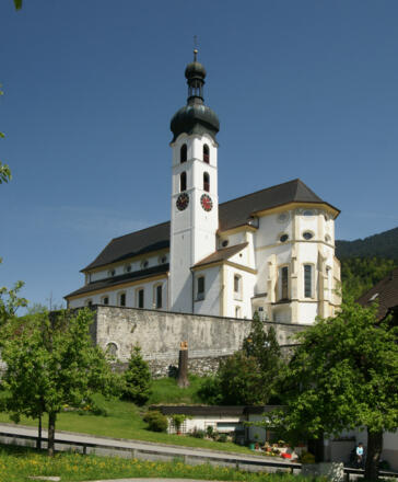 Tschagguns, Katholische Pfarrkirche Unserer Liebe Frau Mariä Geburt mit Friedhof 2