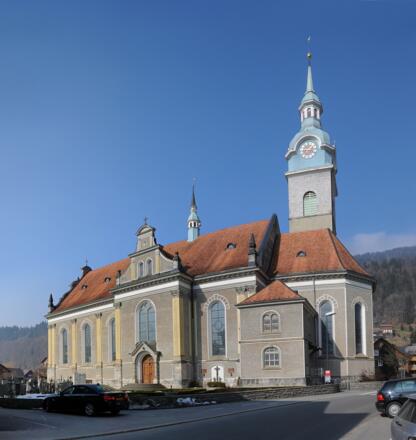 Bezau, Katholische Pfarrkirche Heiliger Jodok