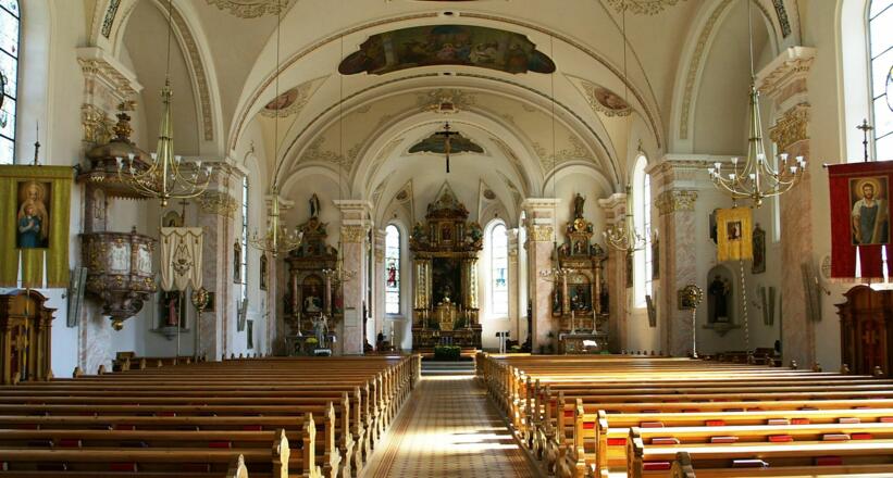 Bezau, Katholische Pfarrkirche Heiliger Jodok 2