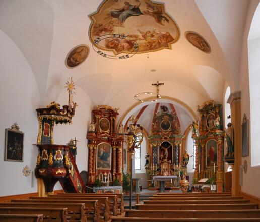 sonntag, Katholische Pfarrkirche Heiliger Oswald und Heiliger Dominikus