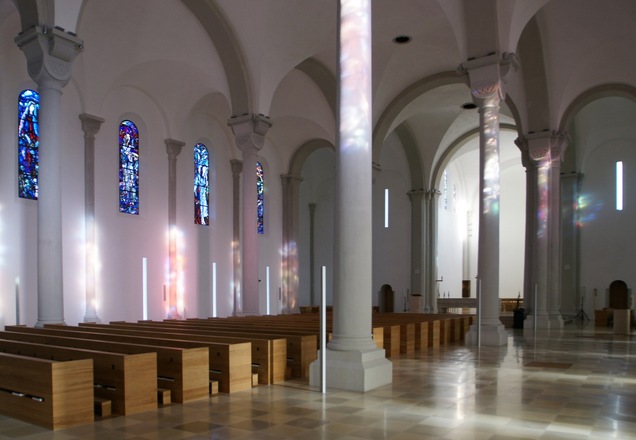 Neue Pfarrkirche Heiliger Ulrich Innenraum