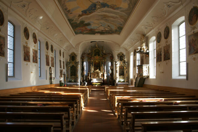 Schwarzenberg, Katholische Pfarrkirche Heiligste Dreifaltigkeit 3