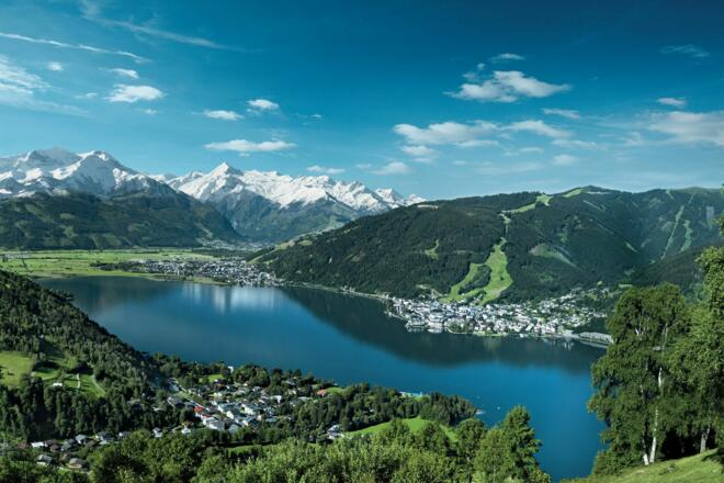 Ausblick auf den Zeller See
