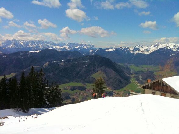 Oben Winter unten Frühling