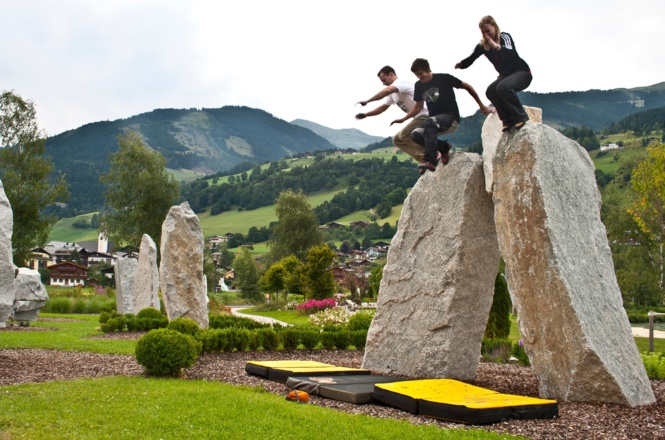Boulderpark am Erlebnisbadesee Uttendorf