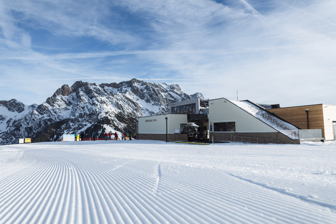 Gabühelbahn Bergstation Winter