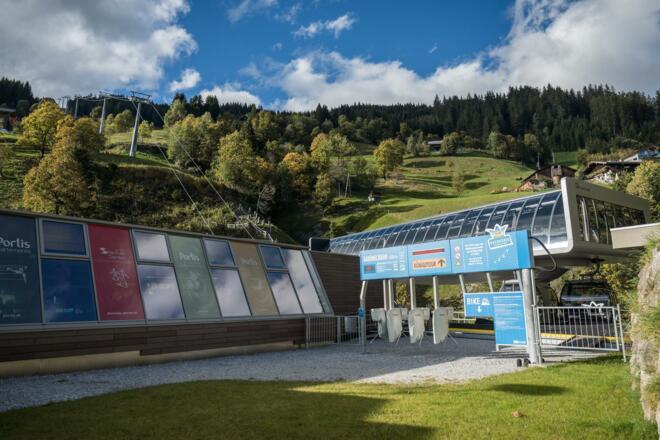 Gabühelbahn Talstation Sommer