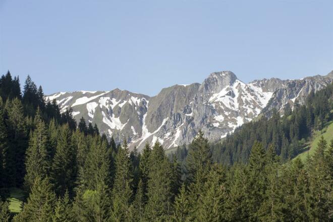 ein Blick vom Balkon