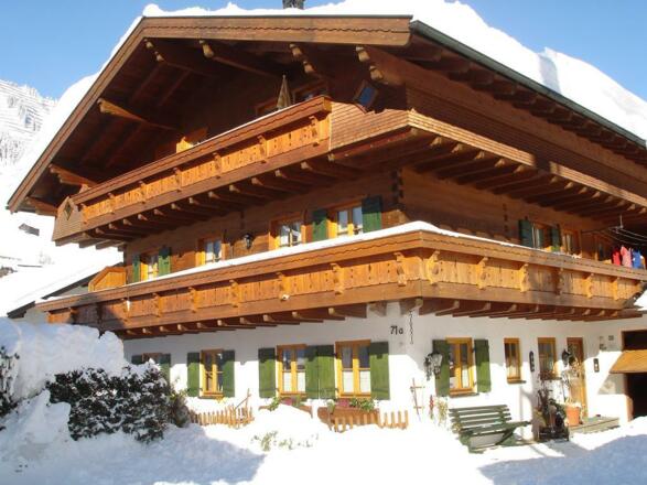 Haus im Winter