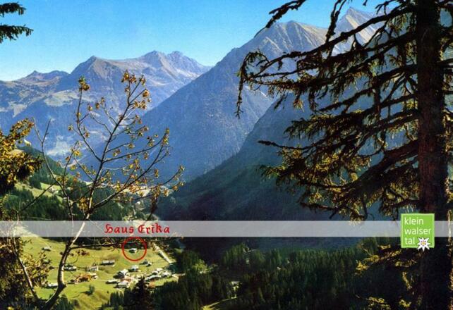 Haus Erika, Ansicht Lage