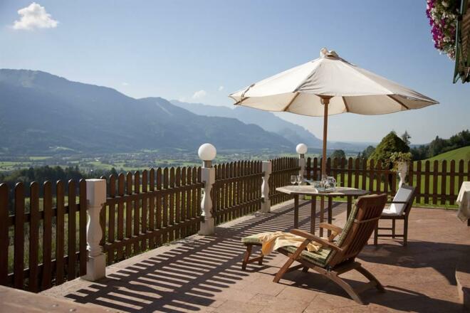 Terrasse mit Liege