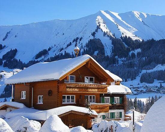 Haus Strasser im Winter