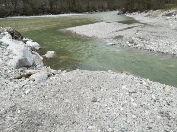 Einstiegsstelle Kieswerk