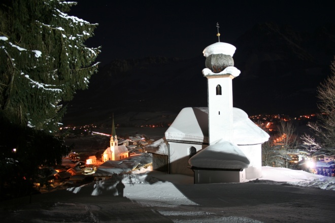 Maria-Heimsuchungs-Kapelle im Winter