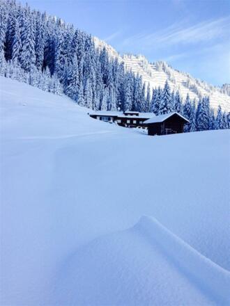 winter in den bergen