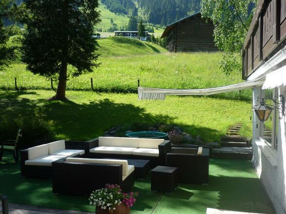 Unsere Garten Lounge Ecke