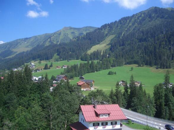 Ausblick Richtung Riezlern