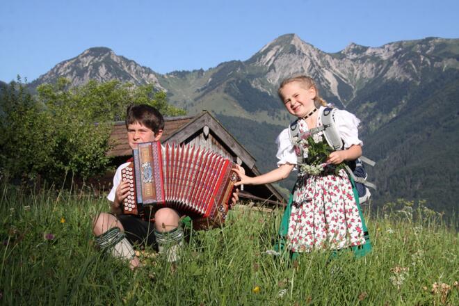 Blick auf Breitenstein und Geigelstein