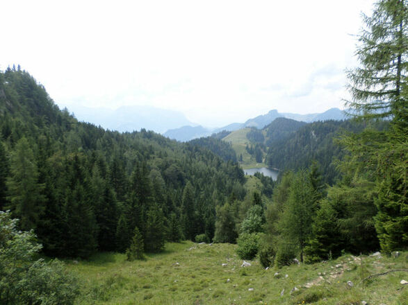 taubensee mit wildem kaiser