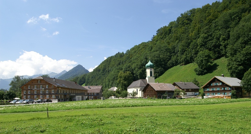 Schnepfau, Katholische Pfarrkirche Heiliger Wolfgang 2
