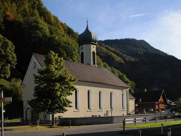 Schnepfau, Katholische Pfarrkirche Heiliger Wolfgang