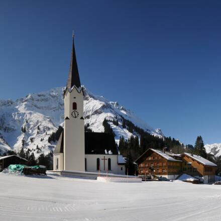 Schröcken, Katholische Pfarrkirche Unsere Liebe Frau Mariä Himmelfahrt