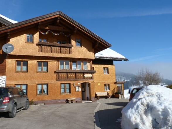 Haus im Winter