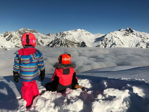 Am Sonnenkopf - über dem Nebel