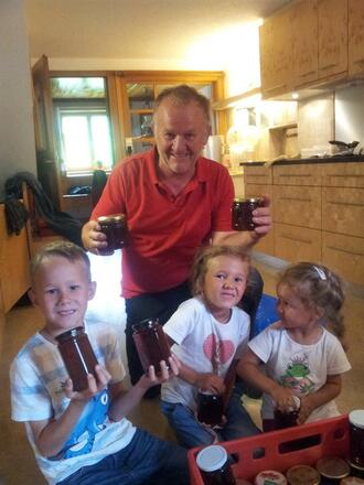 Bienenhonig geschleudert