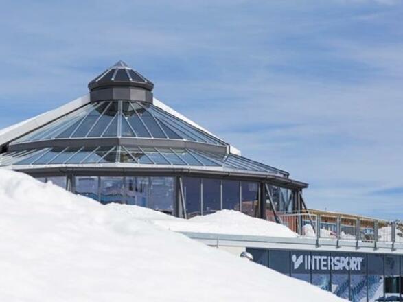 Schneekristall Pavillon am Gamsgarten