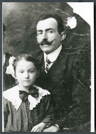 Samuel Spindler mit seiner Tochter Emilie