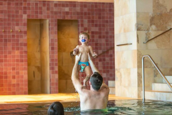 Spaß im Pool