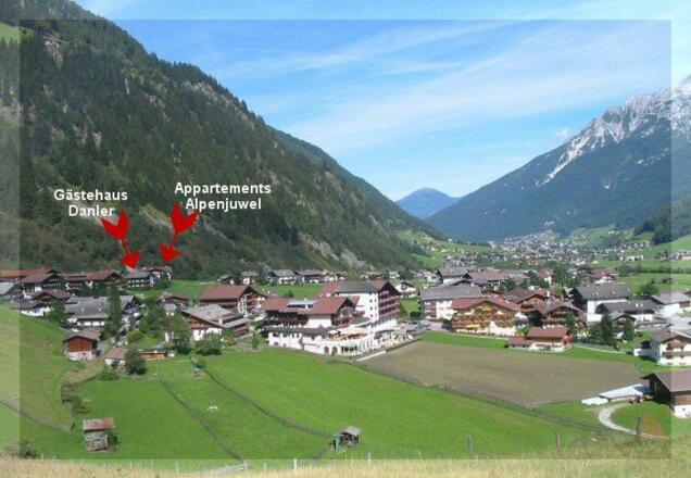 Gästehaus Danler Lageplan