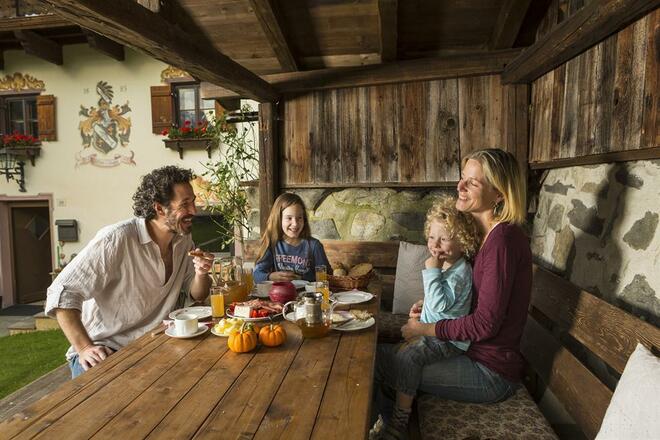Frühstück im Freien