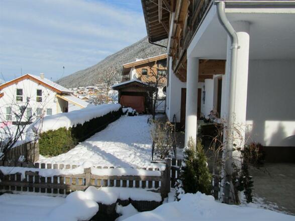 Garten im Winter