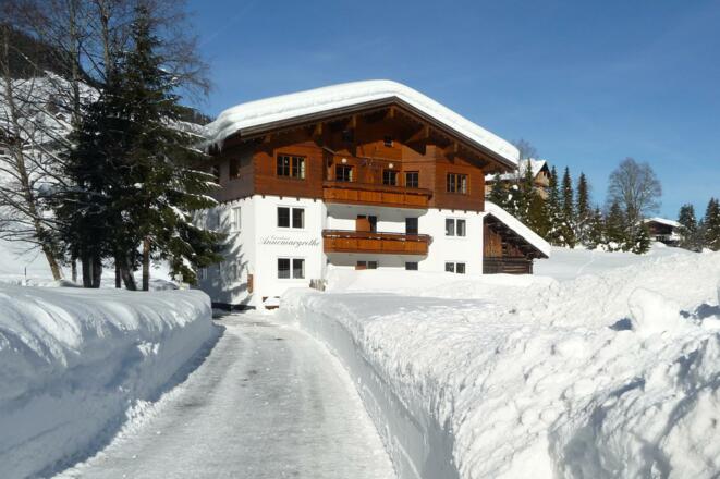Kleinwalsertal huis winter