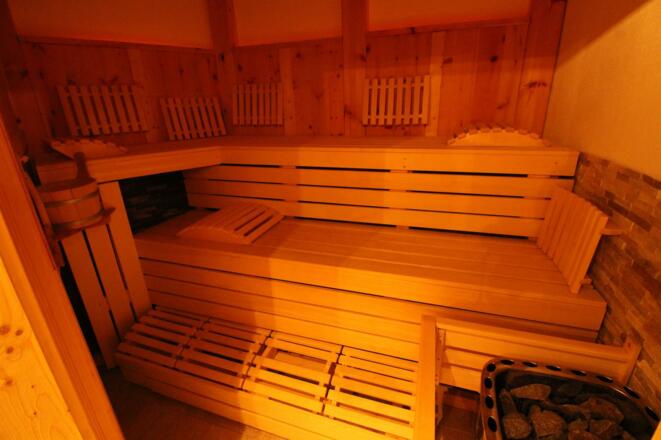 Wellnessbereich - finnische Sauna